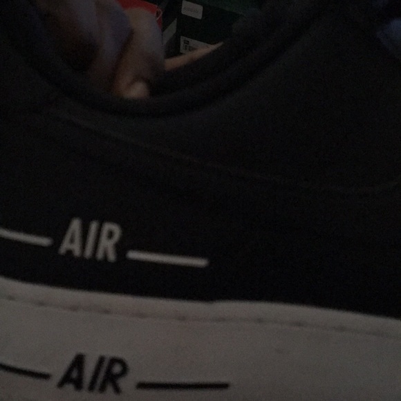 Nike Air Force 1 Black - white